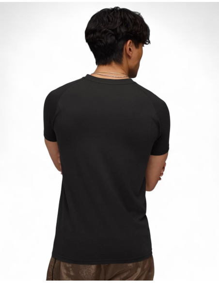 St. Pauli - T-Shirt - Puma "Staff" - Schwarz - Back - Model St. Pauli - T-Shirt - Puma "Staff" - Schwarz - Back - Model