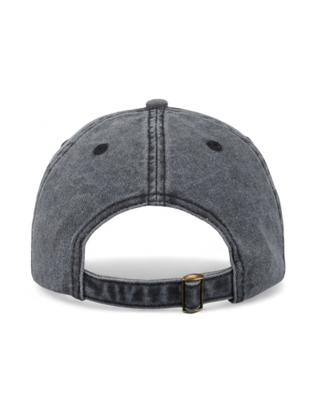 St. Pauli Cap - Tonal Washed - Schwarz - Back St. Pauli Cap - Tonal Washed - Schwarz - Back