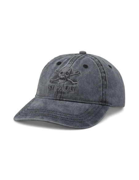 St. Pauli Cap - Tonal Washed - Black