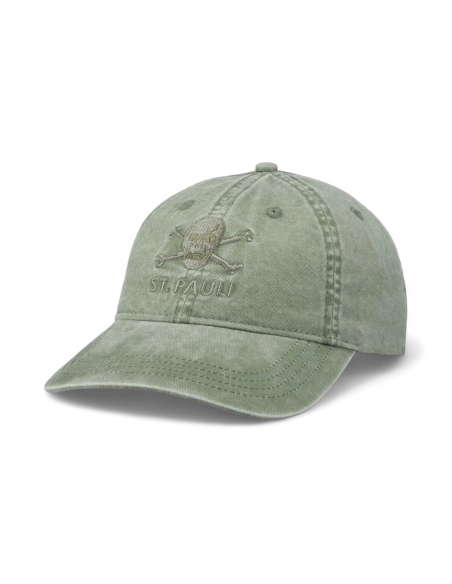St. Pauli Cap - Tonal Washed - Oliv - Front