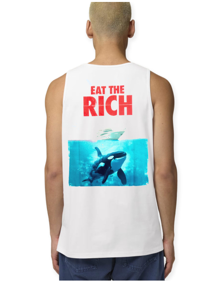 Eat The Rich - Tank Top - Weiß Eat The Rich - Tank Top - Weiß