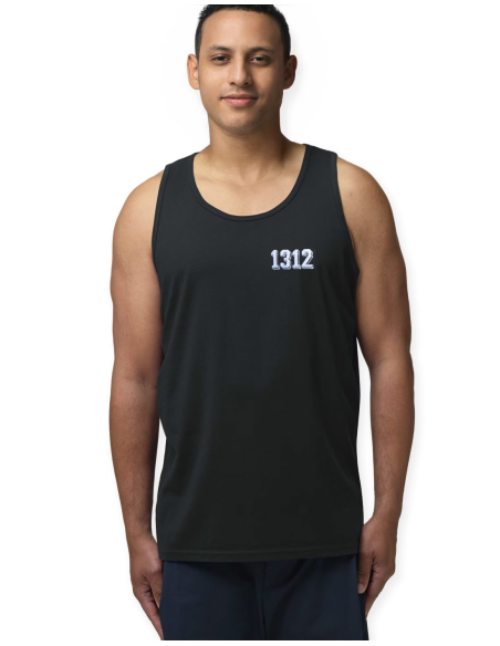 1312 - No Borders - Tank Top - Schwarz