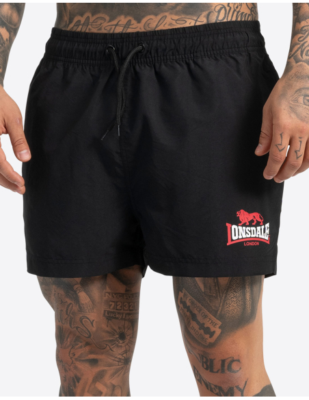 Lonsdale - Shorts - Kilstay - Schwarz - Front