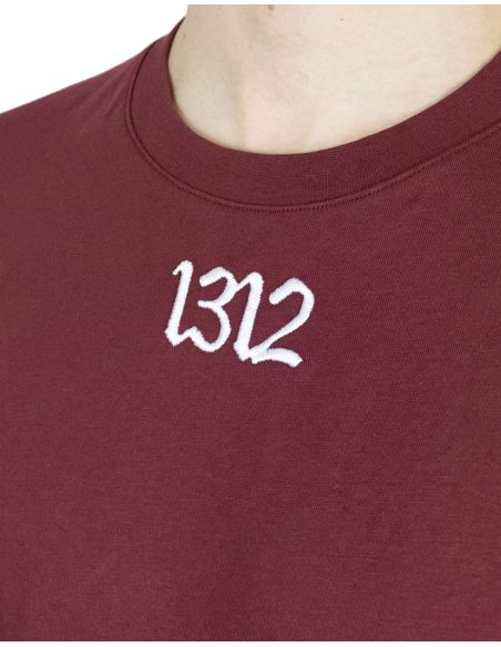 1312 - Sixblox - T-Shirt - Burgundy - Detail