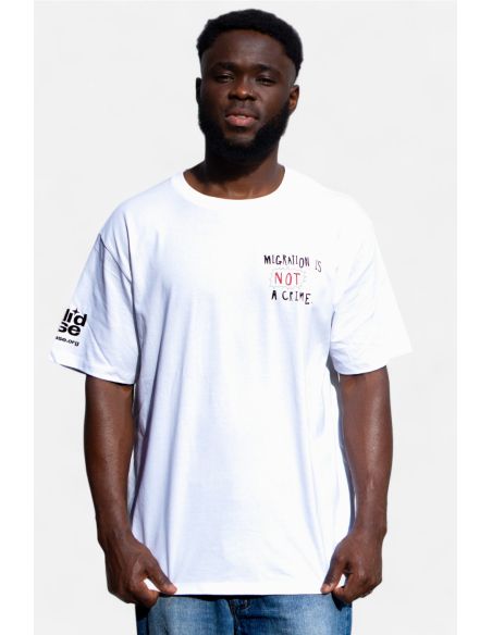 Migration is not a Crime 2.0 - SOLI T-Shirt - Weiß - Front - 2 Migration is not a Crime 2.0 - SOLI T-Shirt - Weiß - Front - 2