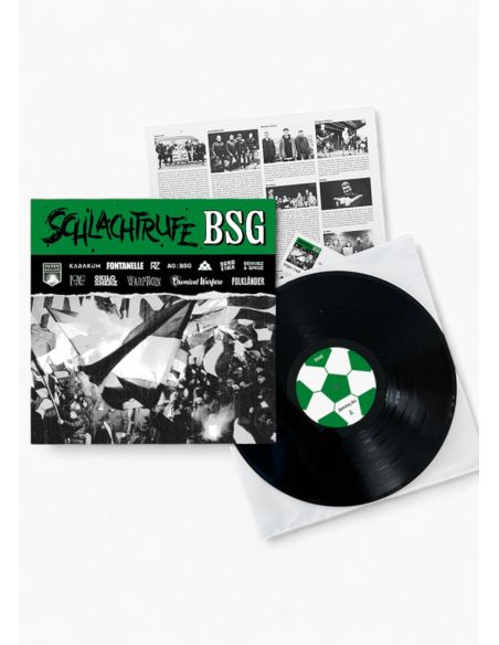 bsg chemie leipzig - record - schlachtrufe - vinyl