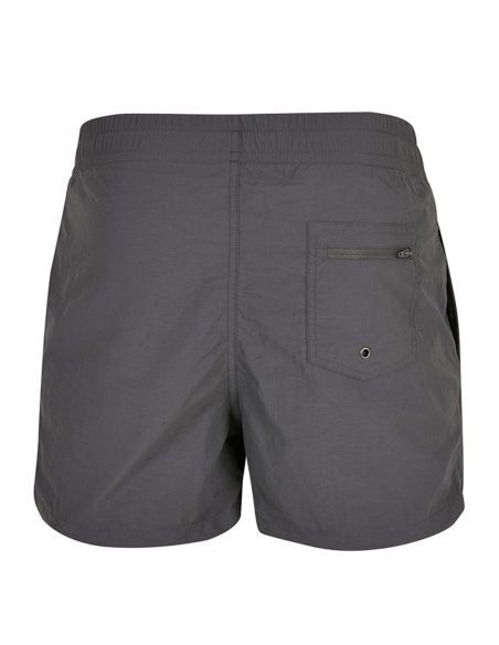 bsg chemie leipzig - swimming shorts - chemie - embroidered logo - gray - back bsg chemie leipzig - swimming shorts - chemie - embroidered logo - gray - back