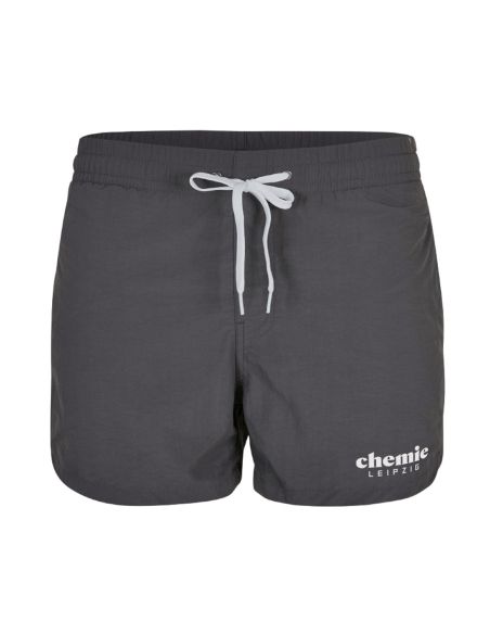 badehose - chemie - leipzig - sticklogo - grau - front