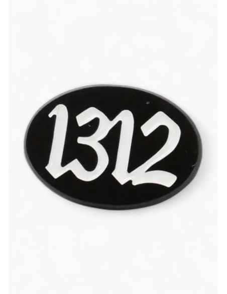 1312 - Sixblox - Metallpin - Schwarz