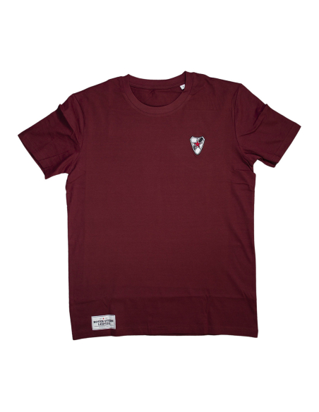 Roter Stern Leipzig - T-Shirt - Logo Stick - Burgundy
