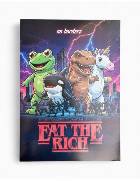 Poster - Eat the Rich 2.0 - FCKICE - Edition Poster - Eat the Rich 2.0 - FCKICE - Edition