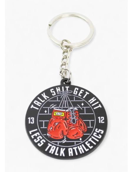 less-talk-talk-shit-keychain-metal-detail