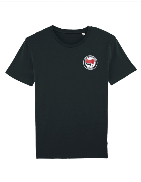 Antifaschistische Aktion - No Borders - T-Shirt - Pocket Print