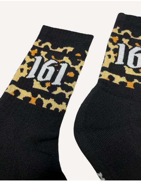 161 Leo - Socken - Schwarz - No Borders - Detail 2 161 Leo - Socken - Schwarz - No Borders - Detail 2