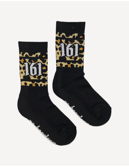 161 Leo - Socken - Schwarz - No Borders