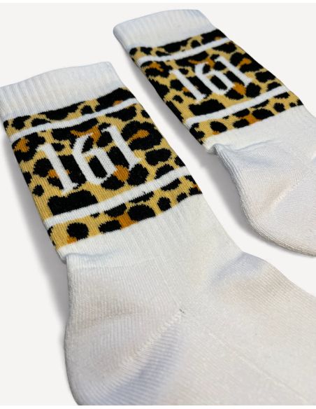 161 Leo - Socks - White - No Borders - Detail 2 161 Leo - Socks - White - No Borders - Detail 2