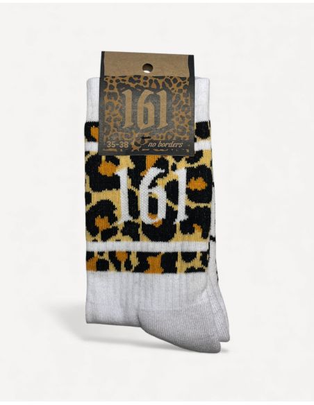 161 Leo - Socks - White - No Borders - Label 161 Leo - Socks - White - No Borders - Label