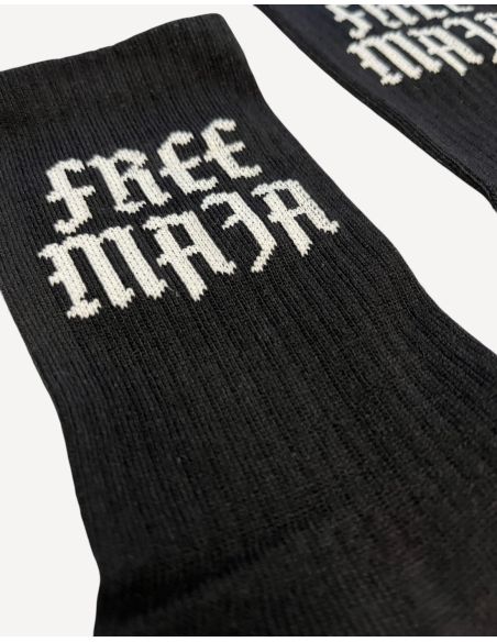 Free Maja - Socken - Schwarz - No Borders - Detail 2 Free Maja - Socken - Schwarz - No Borders - Detail 2