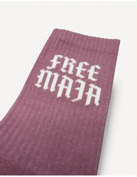 Free Maja - Socks - Rosa - No Borders