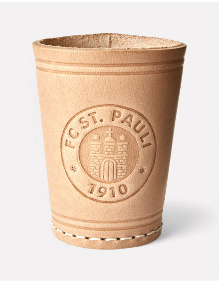 st-pauli-dice-cup-leather-logo-cup st-pauli-dice-cup-leather-logo-cup