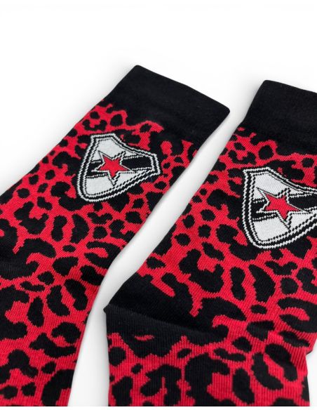 rsl-socken-leo-schwarz-rot-detail