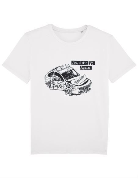 Free Adel - No Borders - SOLI T-Shirt - White Free Adel - No Borders - SOLI T-Shirt - White