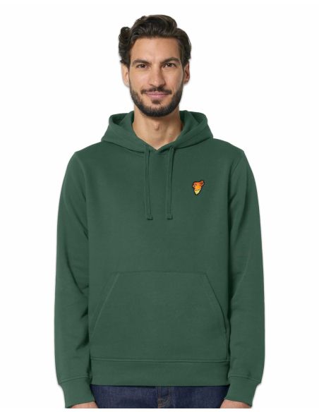 No Borders Cockatoo - Hoodie - Bottle Green