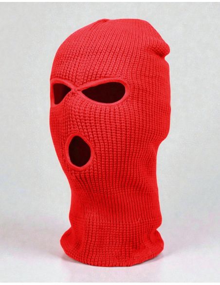 Mob Action - Balaclava 3-Hole - Red