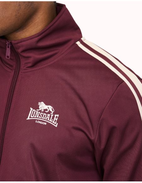 lonsdale-trainingsjacke-hoylake-oxblood-ecru-detail