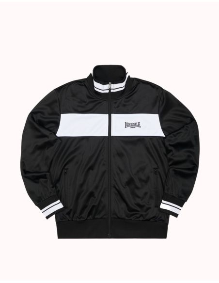 lonsdale-trainingsjacke-meols-black-white-vorderseite