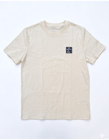 Kein Mensch ist illegal - No Borders - T-Shirt - Natural Raw