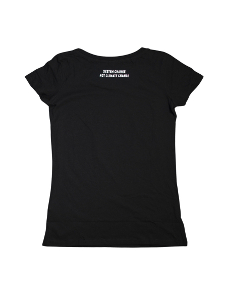 Antifa For Future - No Borders - T-Shirt fitted - Black