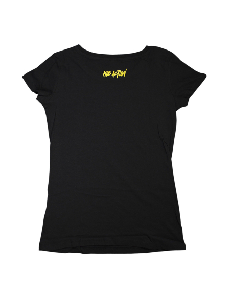 Defend Rojava - Mob Action - T-Shirt fitted - Black