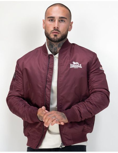 lonsdale-bomber-jacket-tern-hill-oxblood-front lonsdale-bomber-jacket-tern-hill-oxblood-front