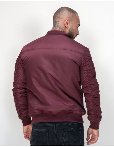 lonsdale-bomber-jacket-tern-hill-oxblood-back lonsdale-bomber-jacket-tern-hill-oxblood-back