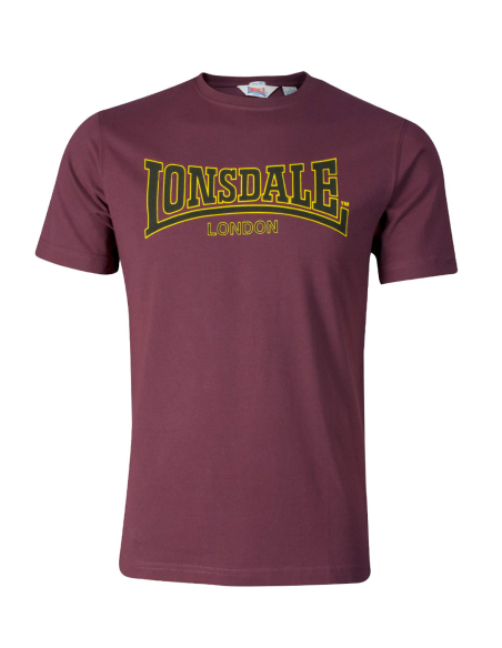 Lonsdale - T-Shirt - Classic - Burgundy