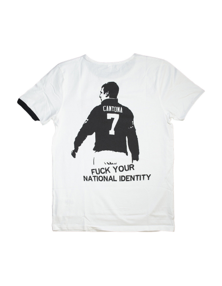 Roter Stern Leipzig - T-Shirt - Cantona - White