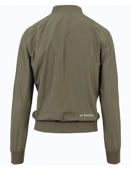 No Borders Cockatoo - Light Bomber Jacket fitted - Olive