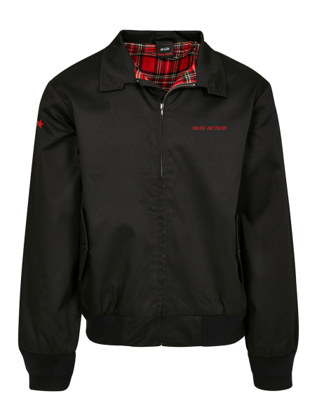 Mob Action Classic - Jacke - Harrington - Black/Red
