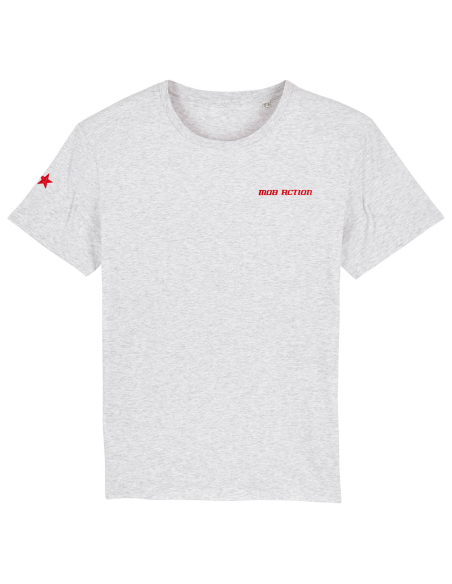 Mob Action Classic - T-Shirt - Grey/Red