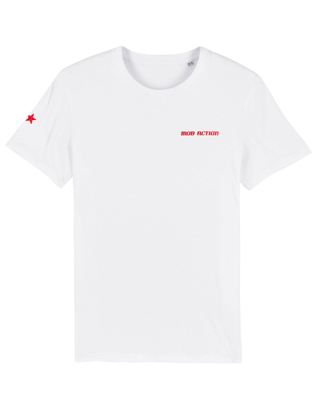 Mob Action Classic - T-Shirt - White/Red