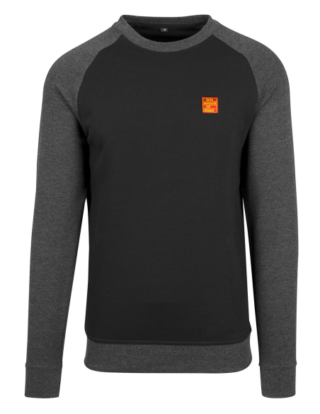 Kein Mensch ist illegal - No Borders - Sweater - Black/Dark Grey