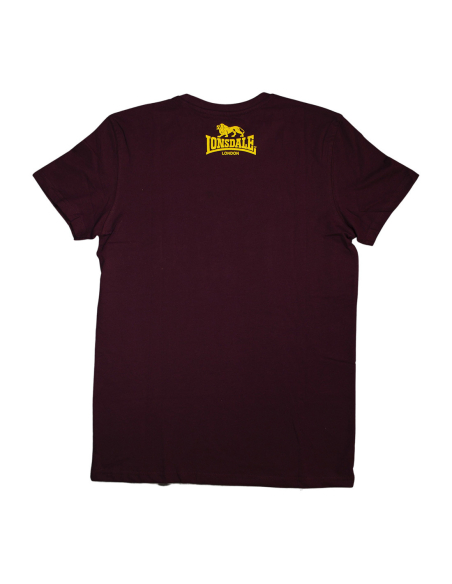 Lonsdale - T-Shirt - Logo - Vintage Oxblood